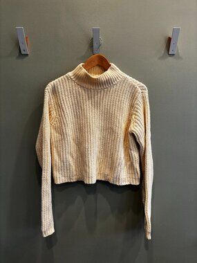 Moda International Cotton Cropped Sweater